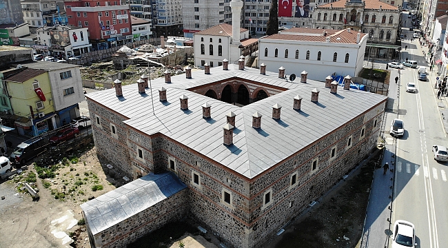 55 tarihi eser ayağa kaldırıldı