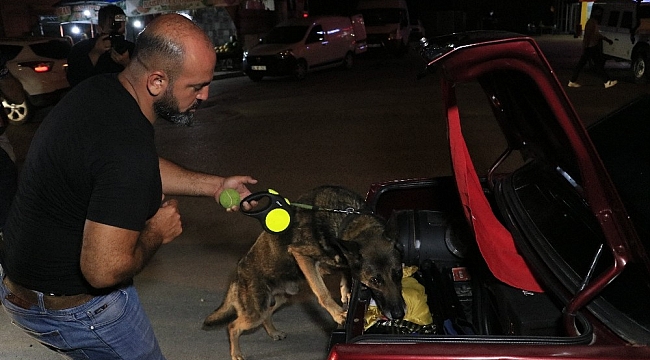 Adana'da narkotik uygulaması