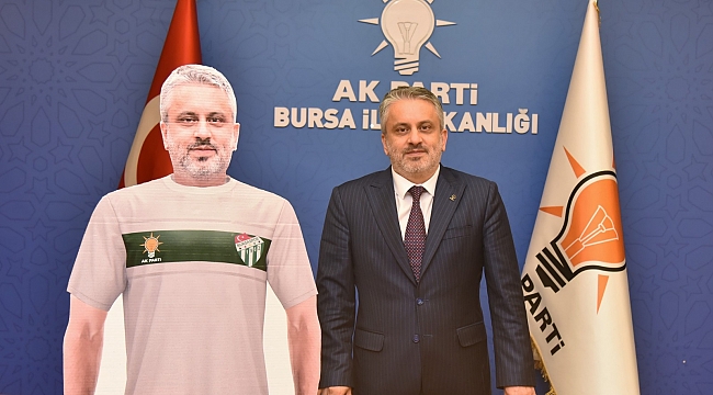 AK Parti Bursa Teşkilatı Bursaspor'u destekliyor