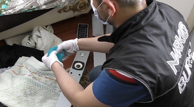 Bursa'da uyuşturucu operasyonu: 4 gözaltı