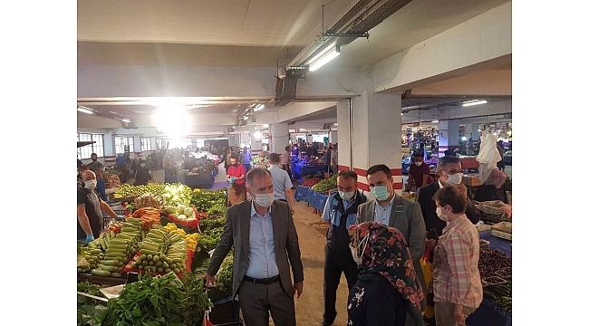 Esnaf istedi, Başkan Taban talimatı verdi