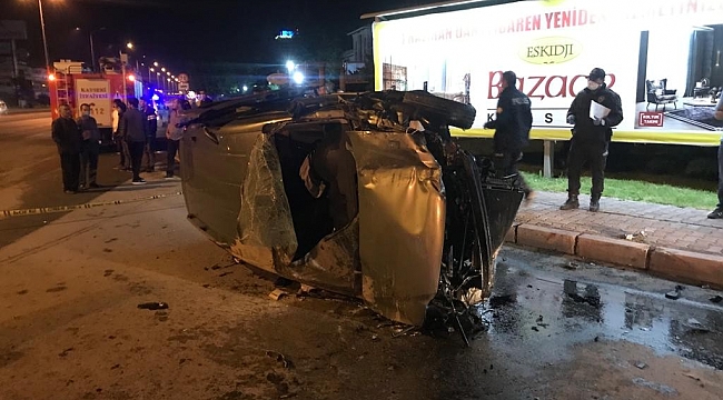 Kayseri'de feci kaza: 1 ölü, 2'si ağır 5 yaralı