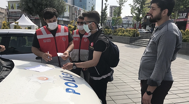 Maske takma zorunluluğuna uymayanlara ilk cezalar yazıldı