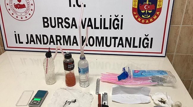 Bursa'da uyuşturucu operasyonu: 4 gözaltı