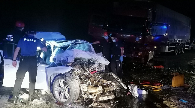Gebze'de feci kaza: 2 ölü