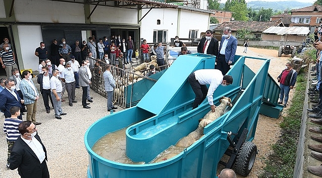 İnegöl Belediyesi'nden hayvancılığa destek