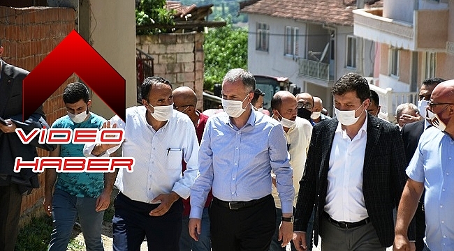 İnegöl Belediyesi sel yaralarını sarıyor
