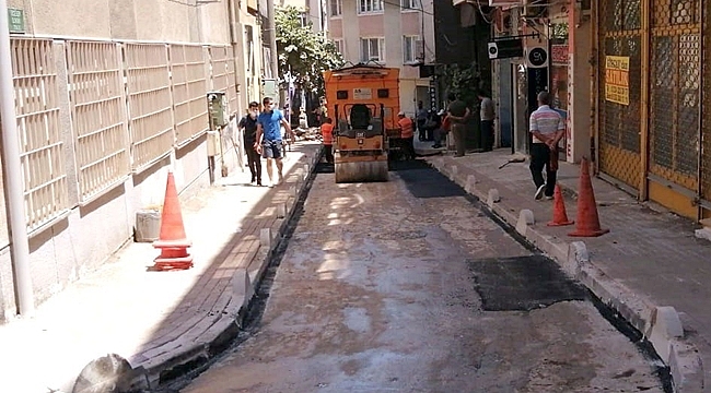 Osmangazi’nin yollarında bakım onarım çalışması