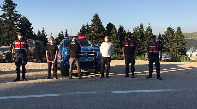 Uludağ'da kaybolan 3 kişi bulundu