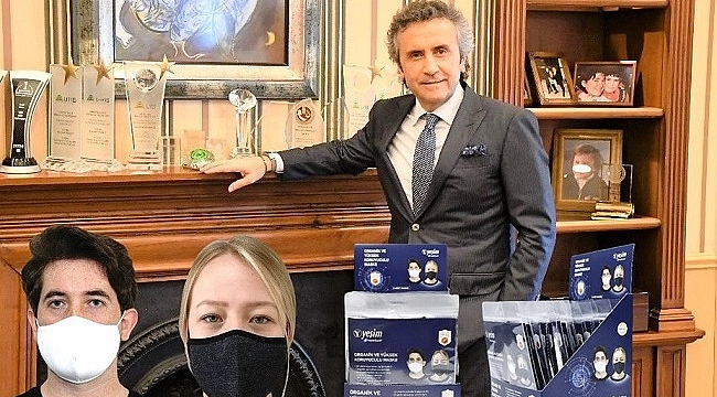 Yeşim'in maskeleri Özdilek'te satışa sunuldu