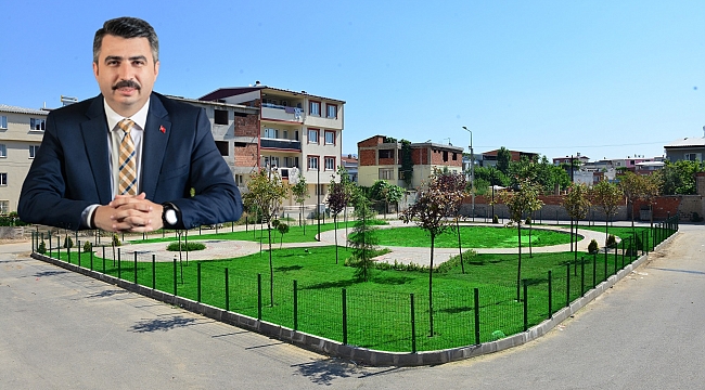 Yıldırım İsabey'e 2 yeni park