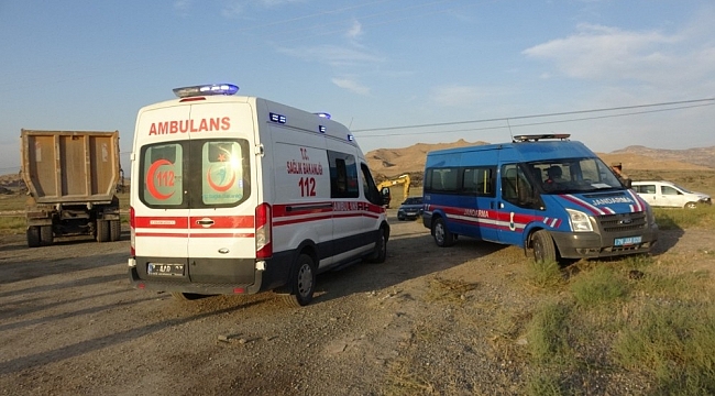 Doğalgaz hattı patladı
