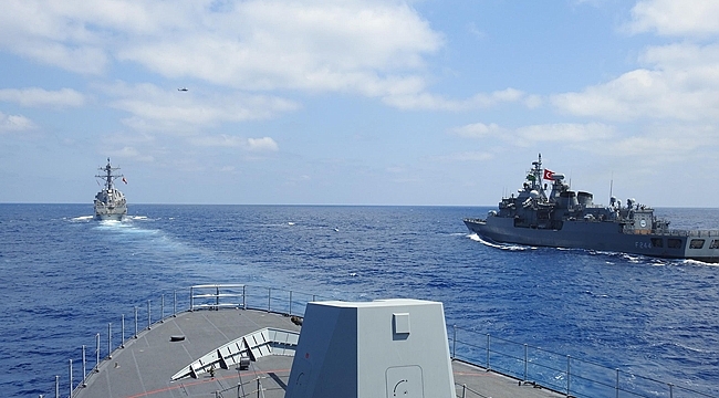 Doğu Akdeniz'de deniz eğitimleri icra edildi