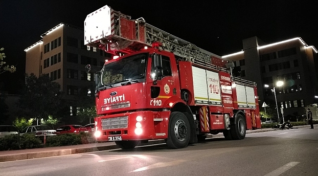 Eskişehir Şehir Hastanesinde korkutan yangın