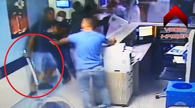 Hastanede dehşet anları!