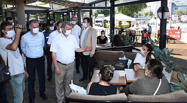 İnegöl'de Pandemi sürecinin en kapsamlı denetimi