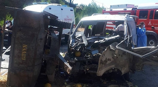 İzmir’de feci kaza: 11 yaralı
