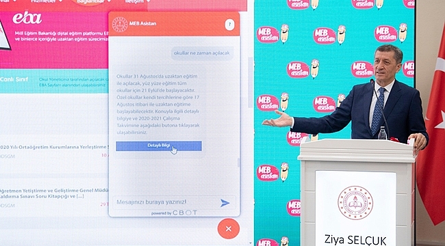 “MEB Asistan”ın tanıtımı yapıldı