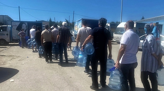 Modern şehir Eskişehir'de su kuyruğu bitmiyor