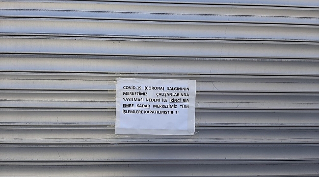 PTT Şubesi personelinde korona çıktı