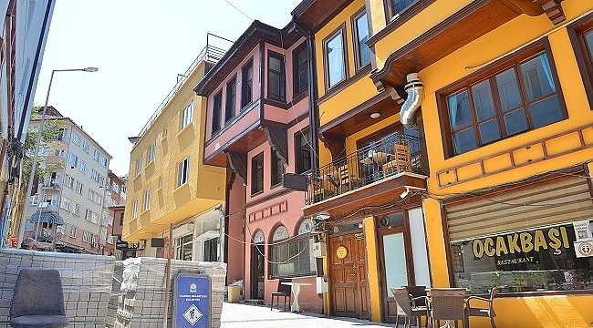 Yıldırım’da Kafeler Sokağı’nın çehresi değişiyor