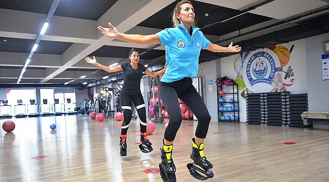 Yıldırım'da mesafeli spor