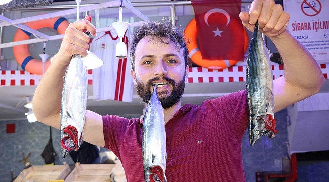 600 gramlık palamut 10 TL