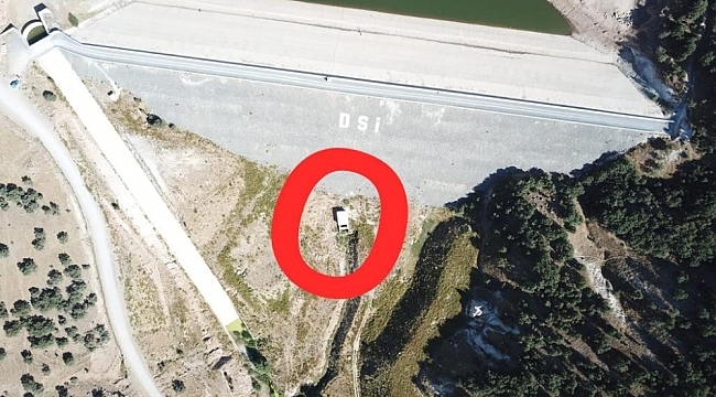 Barajdaki güneş panelini çaldılar