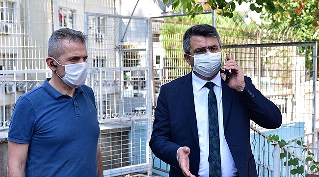 Başkan Yılmaz'dan Yıldırım'da