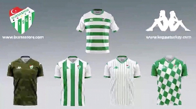Bursaspor yeni sezon formalarını tanıttı