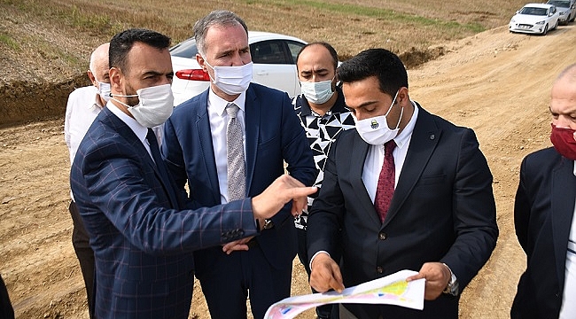 İnegöl'e yeni yollar