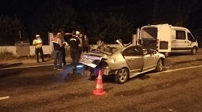 İzmir'de korkunç kaza