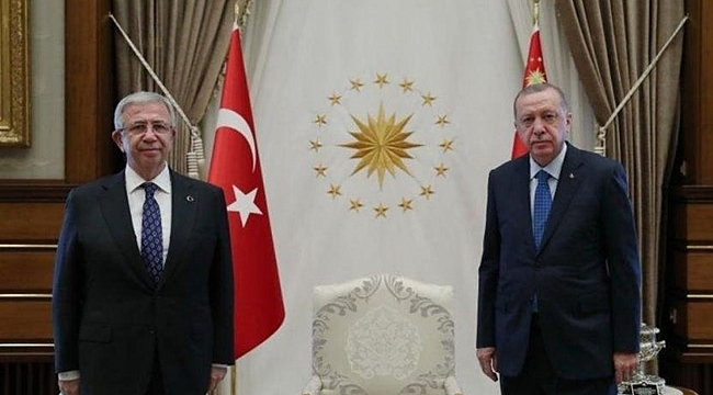 Mansur Yavaş Cumhurbaşkanı Recep Tayyip Erdoğan'ı ziyaret etti