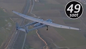 Türk Havacılık ve Uzay Sanayii'nin göz bebeği Aksungur uçuş testini tamamladı