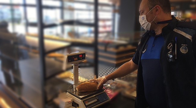 11 ekmek fırınına eksik gramajdan ceza uygulandı