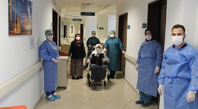 110 yaşında korona virüsü yendi