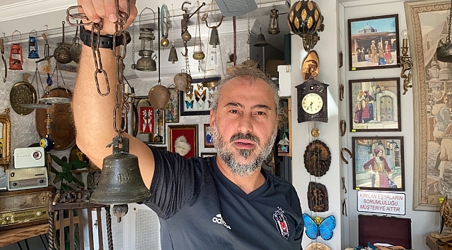 2 bin yıllık çan hurdacıda çıktı