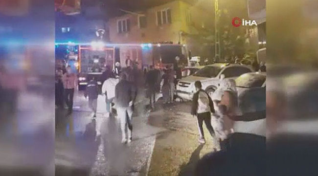 5 katlı binanın bodrumundaki tüpler patladı, ortalık savaş alanına döndü
