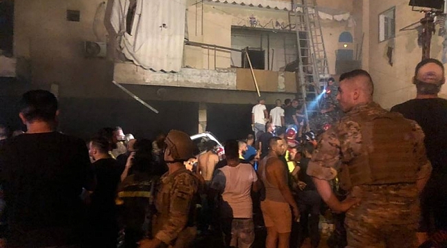 Beyrut'taki patlamada 4 kişi hayatını kaybetti