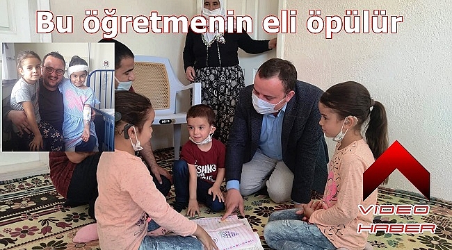Bu öğretmenin eli öpülür
