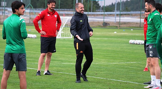 Bursaspor milli maç arasını Bolu’da değerlendiriyor