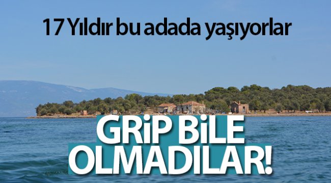 Çiçek Adası'nın 17 yıllık sakinleri bugüne kadar grip bile olmadı