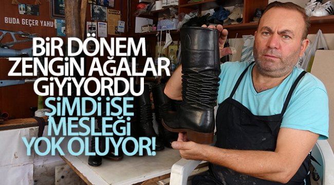 Çizme ustalığı yok oluyor