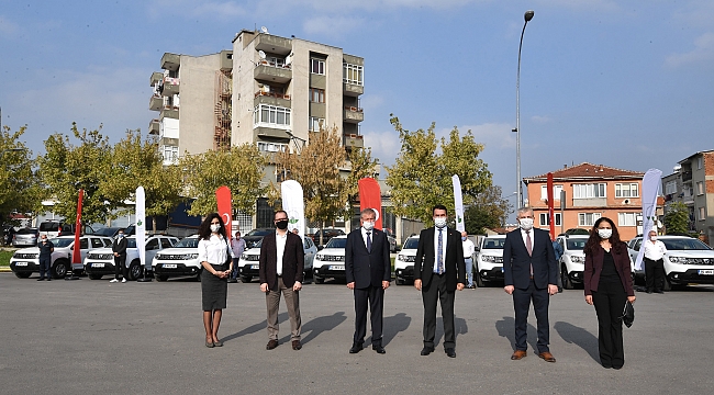 Filyasyon ekipleri için 30 araç tahsis edildi
