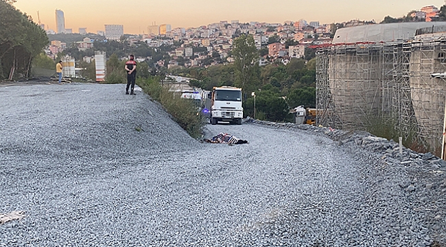 İstanbul'da şantiyede feci ölüm