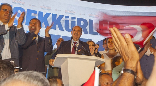 Kuzey Kıbrıs'ın yeni Cumhurbaşkanı Ersin Tatar oldu