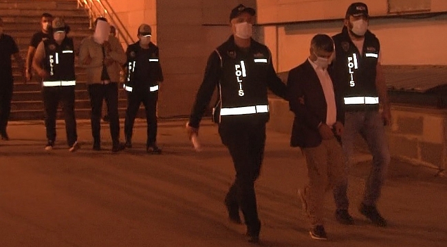 Maskeli 'jokerler' tutuklandı