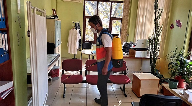 Osmangazi'de dezenfeksiyona devam