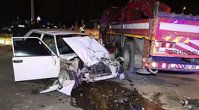 Polisten kaçarken kaza yapan sürücü hayatını kaybetti