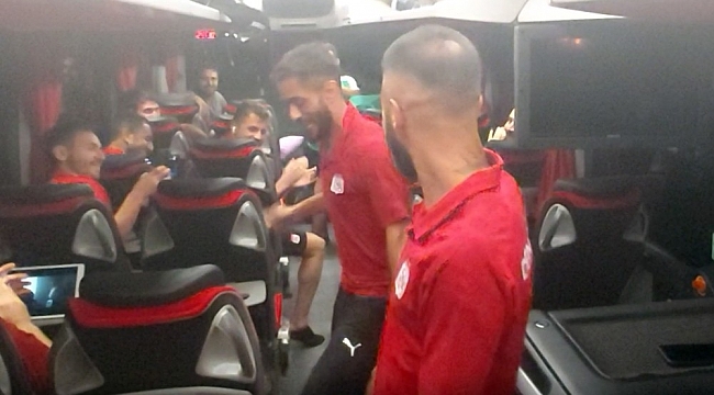 Sivasspor'da kupa coşkusu!